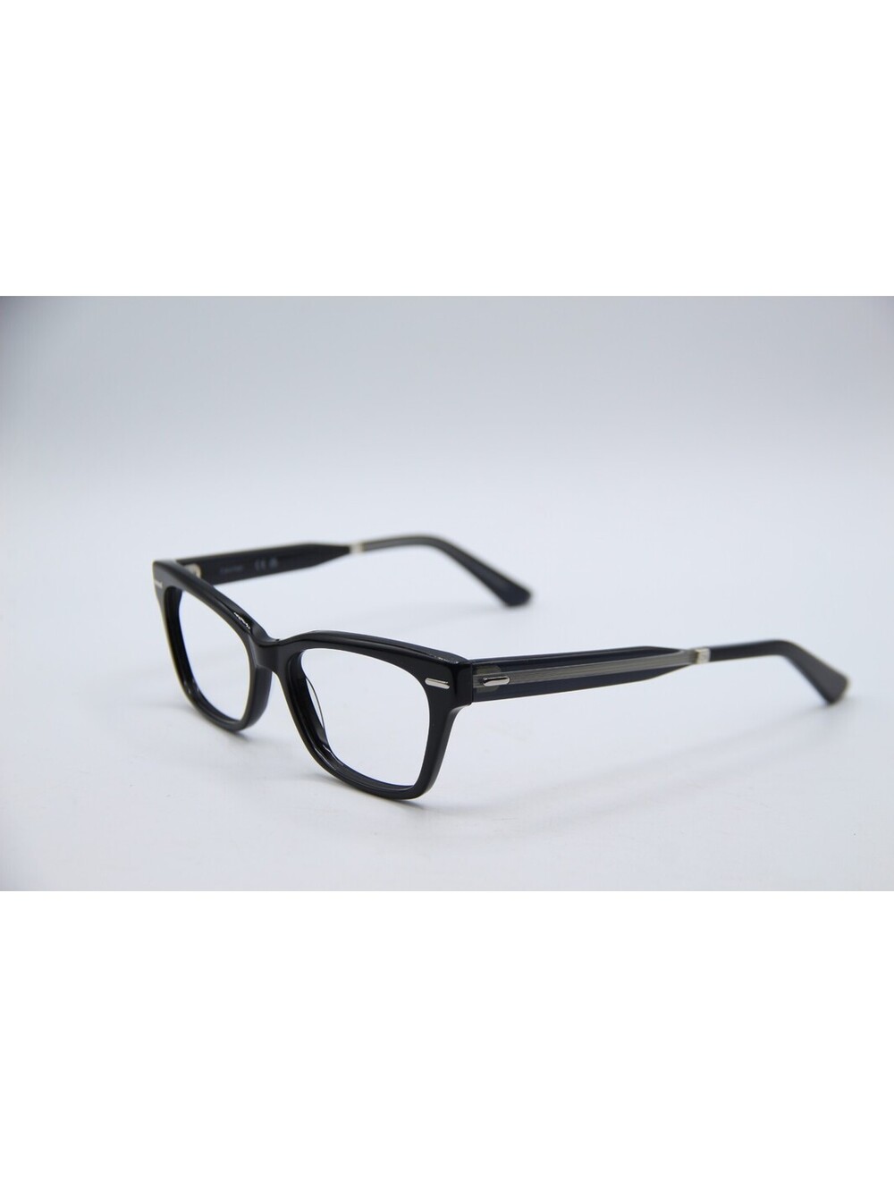 Calvin Klein Ck23512 001 Black Silver Authentic Frames Eyeglasses 52-16
